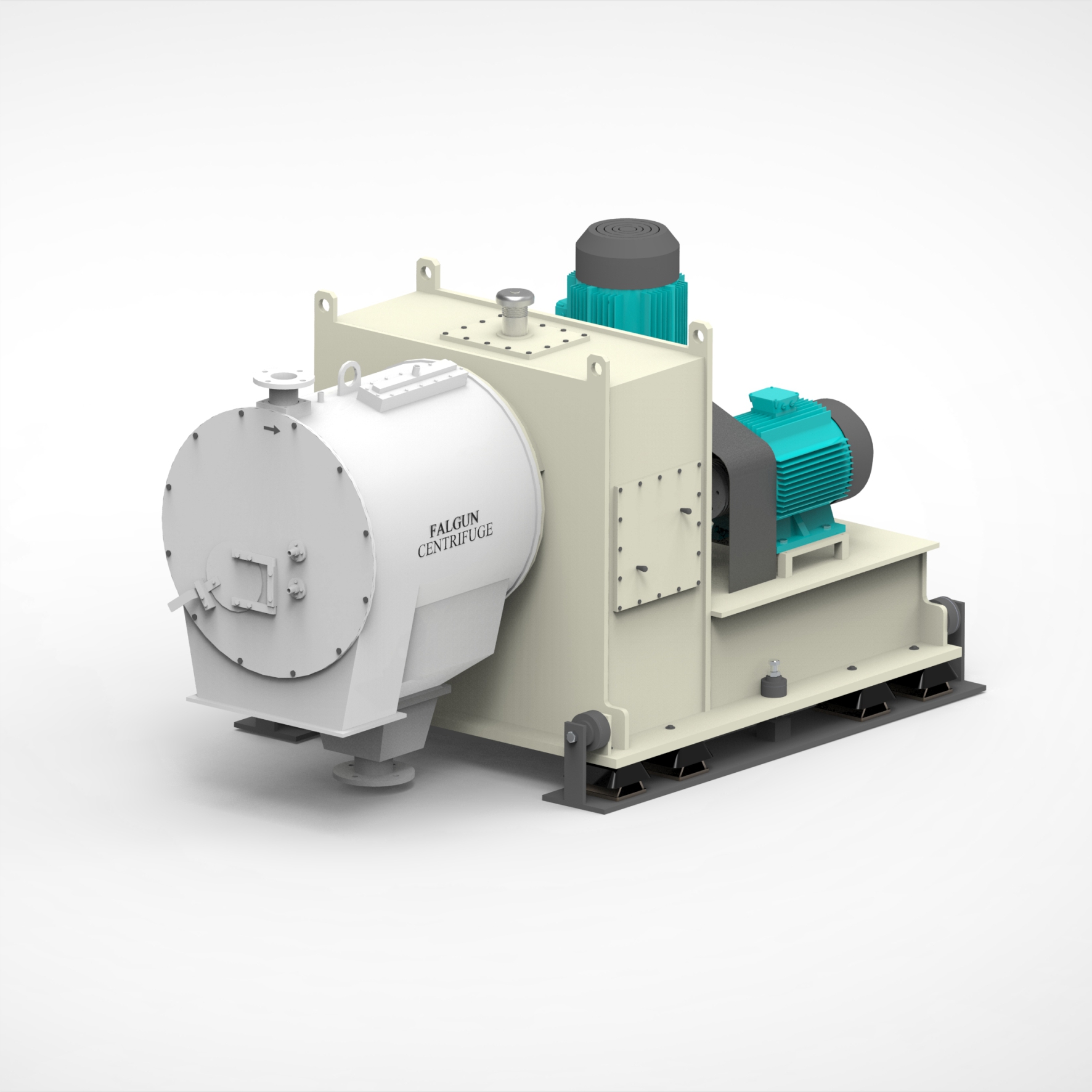 Hydraulic Pusher Centrifuge