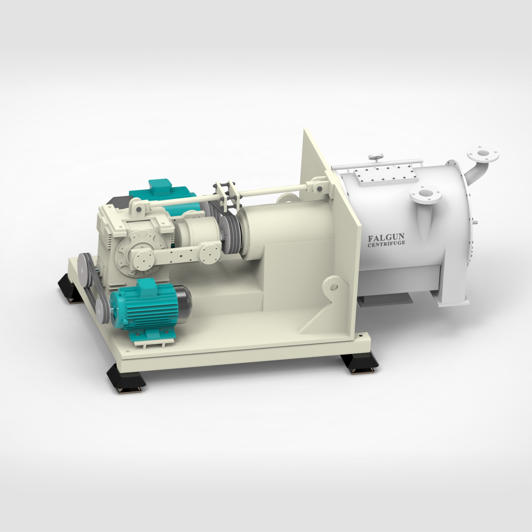 Mechanical Pusher Centrifuge
