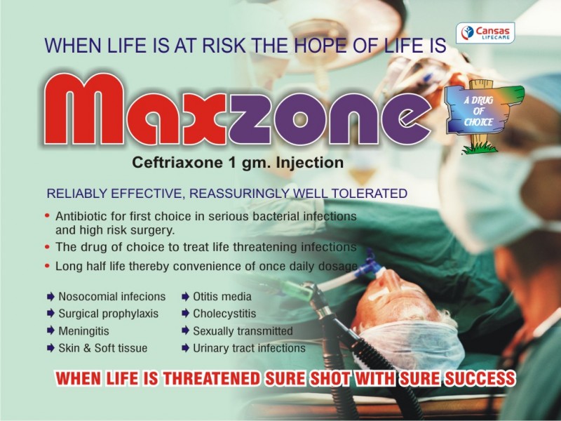 MAXZONE-1 GM INJ