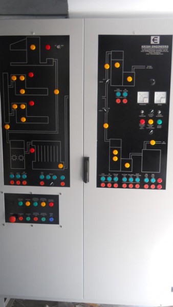 BLOWROOM PANEL WITH CONTIFEED