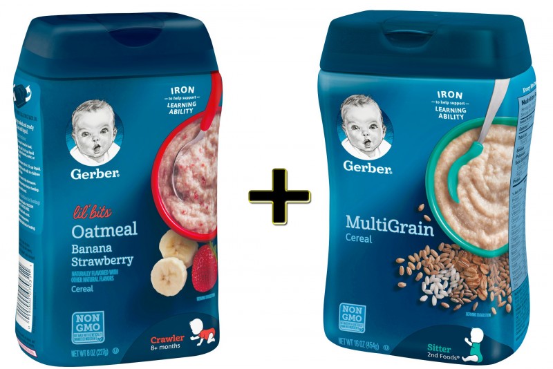 gerber lil bits oatmeal