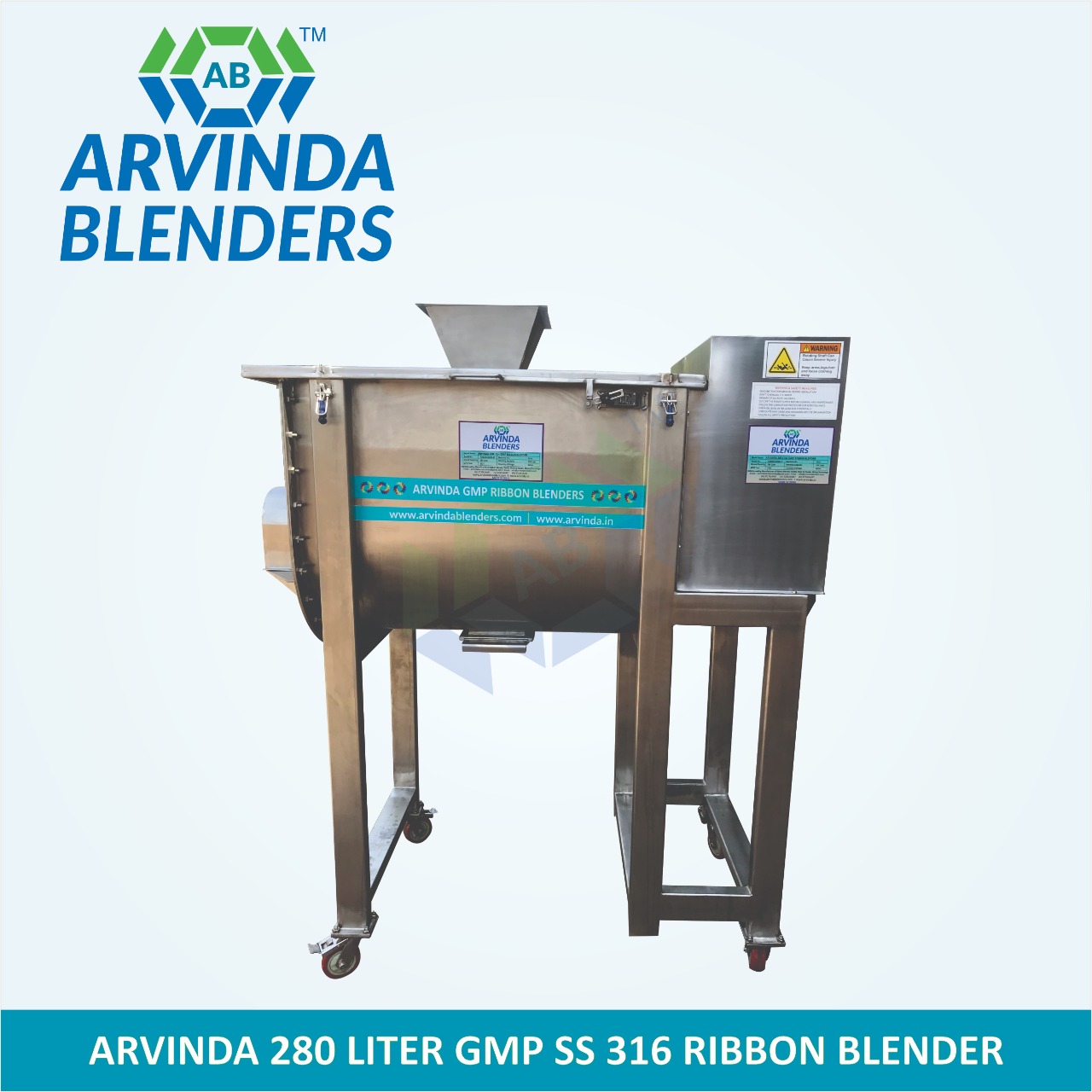 RIBBON BLENDER MANUFACTURER IN AHMEDABAD