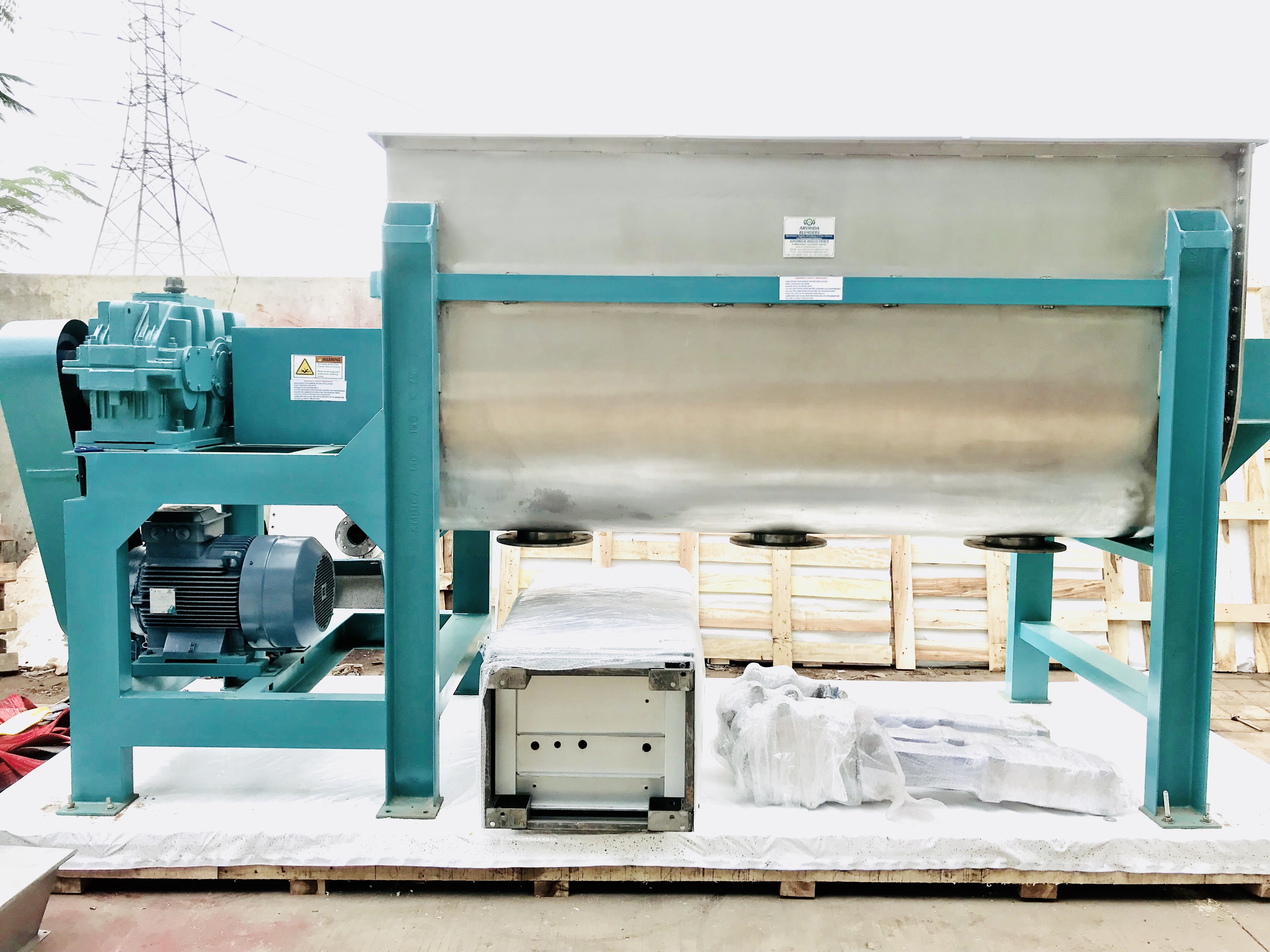 Ribbon Blender, Paddle Mixer Manufacturer In Ahmedabad, Gujarat, India