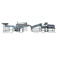 Fully Automatic Snack Fryums Frying Line