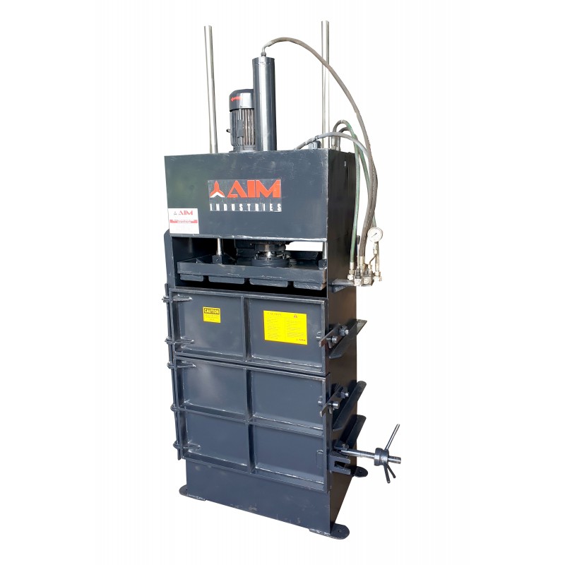Waste Plastic Bale Press Machine Aim Industries Ahmedabad