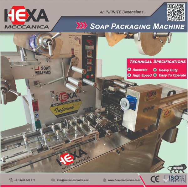 Hexa Meccanica Is Manufacturer Sabun Packing Machine In Patna India