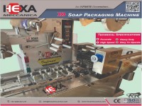 Hexa Meccanica is one of the most manufacturer of Soap Packaging Machine in Vadodara Gujarat.