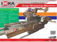Supplier of Economic Soap Wrapping Machine by Hexa Meccanica near Akhaj Mehsana