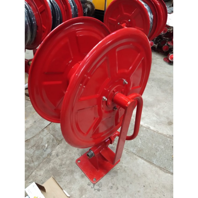 Swing Type Fire Hose Reel Drum Marichi Fire & Safety Ahmedabad