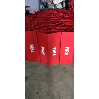 Fire Bucket Stand For 4 Buckets With Roof/Canopy