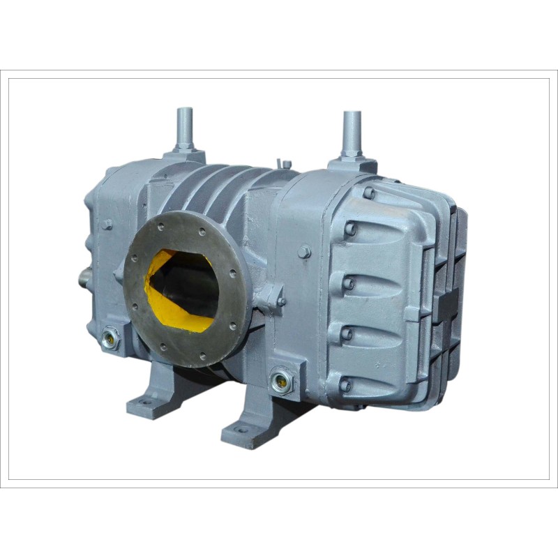 Horizontal Flow Twin Lobe Air Compressor