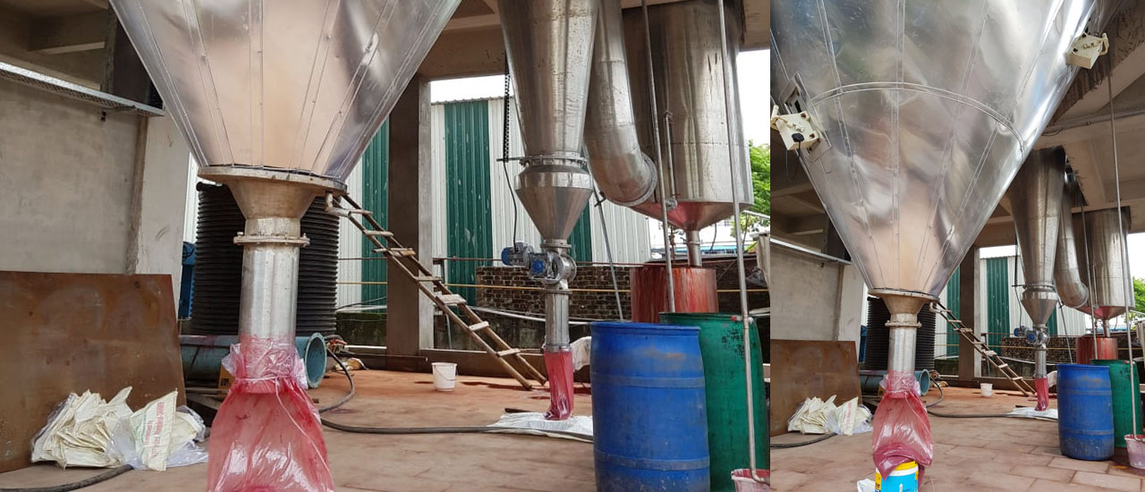 TRIVENI ENGINEERING|Vibratory Fluid Bed Dryer Manufacturer|The Process Air Is Supplied To The Bed Through A Special Perforated Distributor Plate And Flows Through The Bed Of Solids At A Velocity Sufficient To Support The Weight Of Particles In A Fluidized State. 