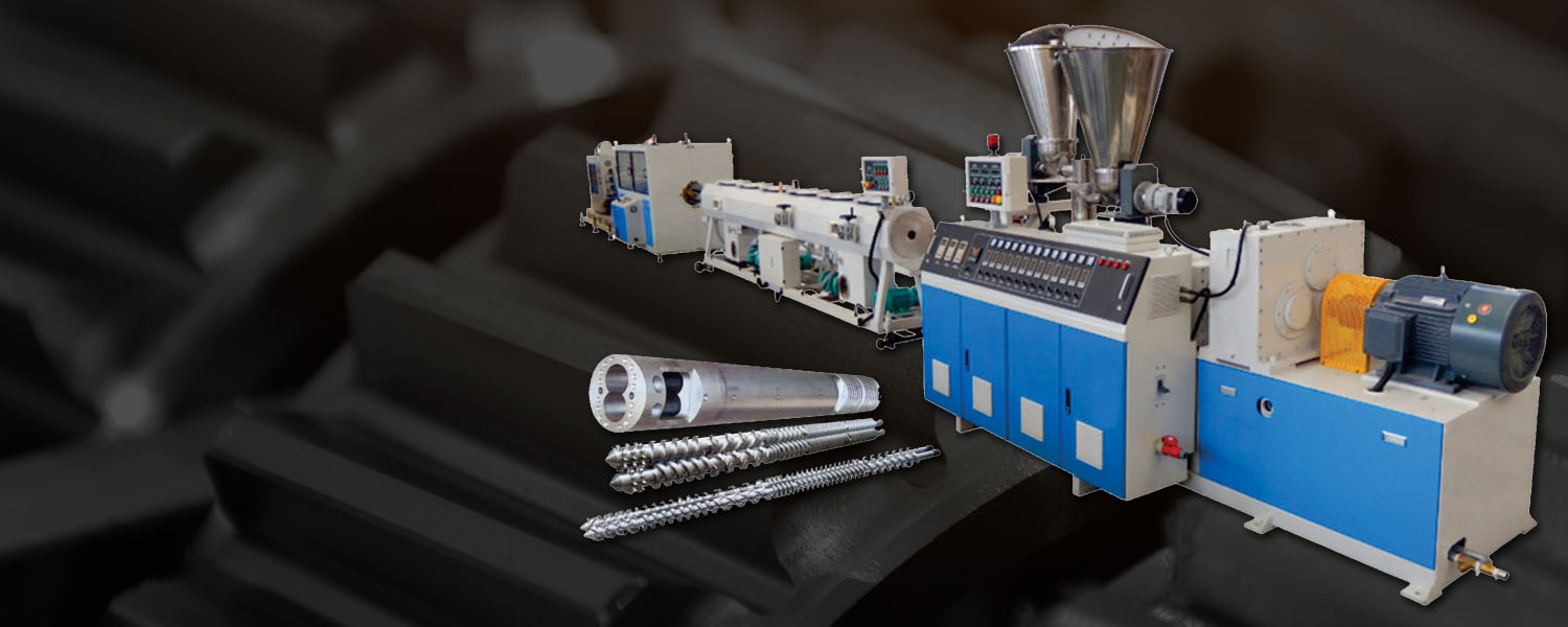High Capacity PVC Twin Screw Extruders with Screws From 20L/D Up To 28L/D, For Outputs Up To 1000Kg/hr, Depending On Application And Output.