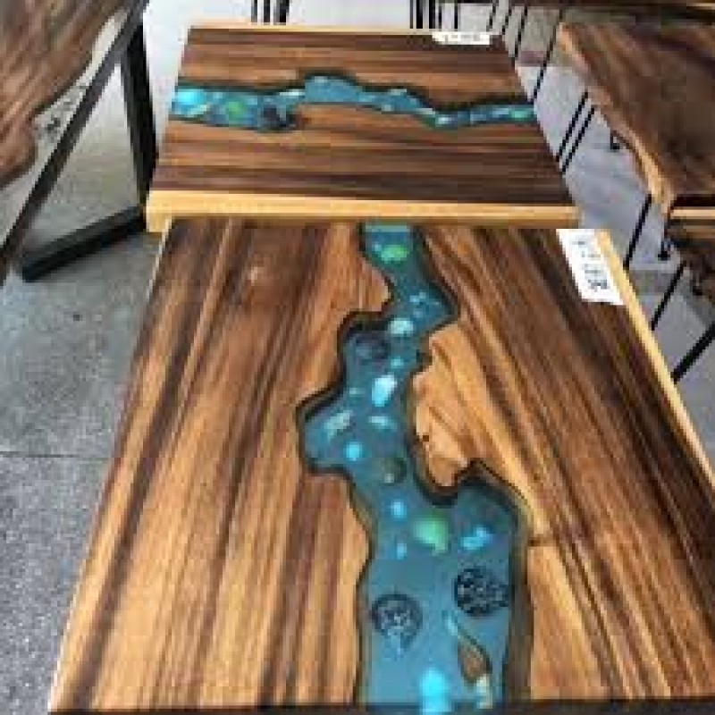 Epoxy Table Top Mann Enterprise Ahmedabad