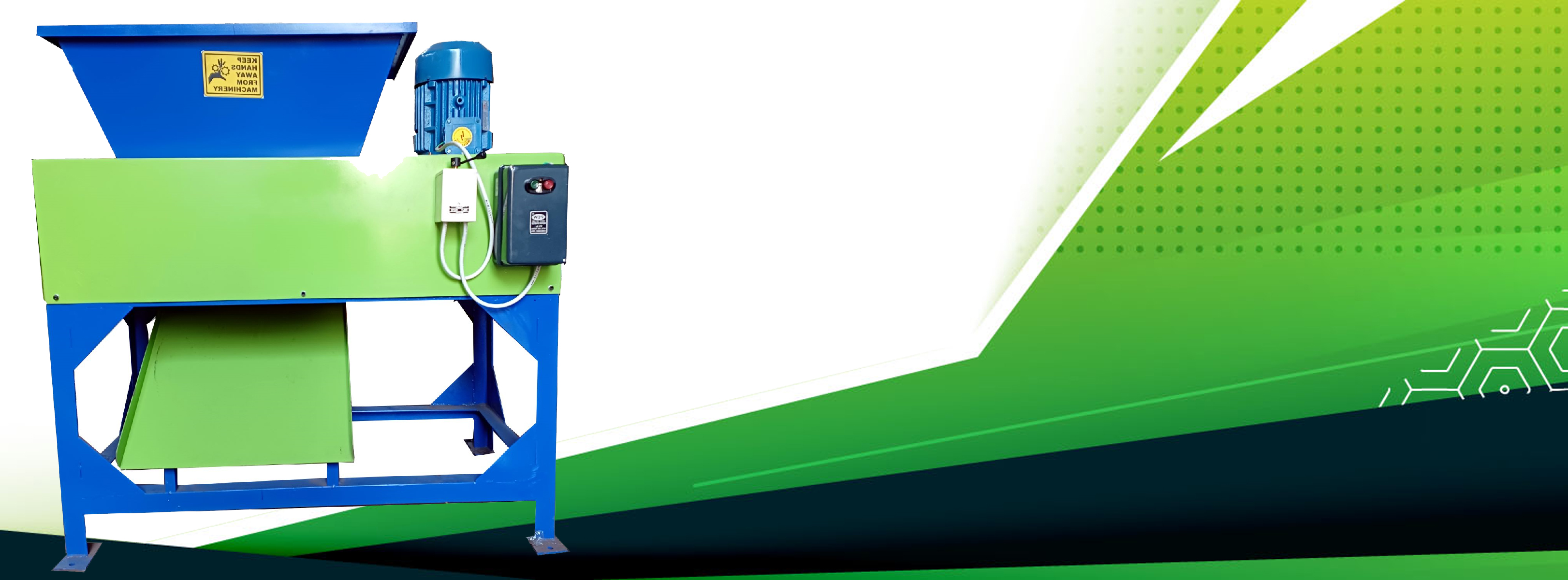 Organic Waste Shredder- Greenautics Solution