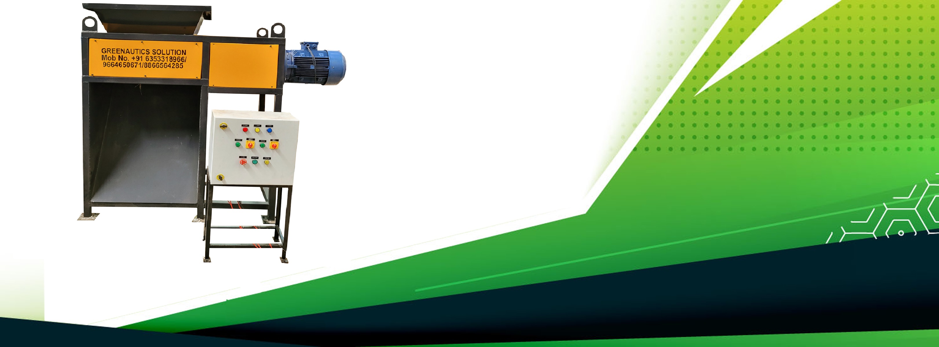 Raffia Bag Shredder- Greenautics Solution