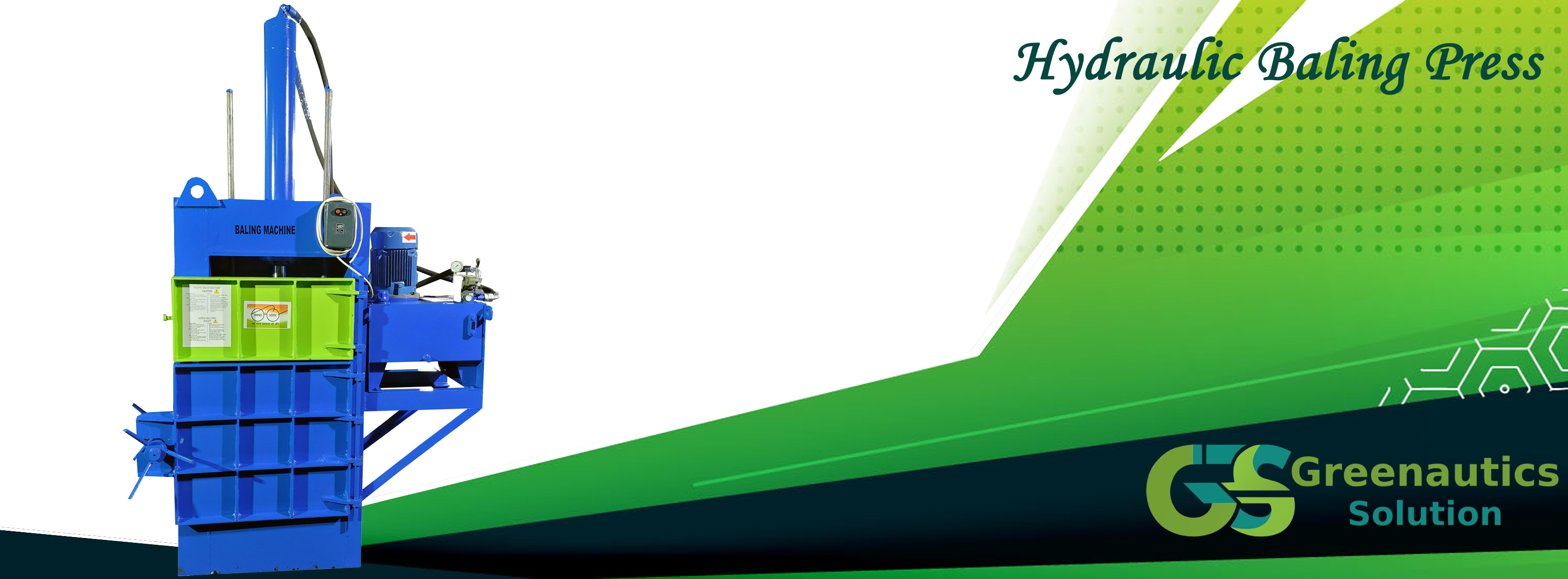 Hydraulic Baling Machine