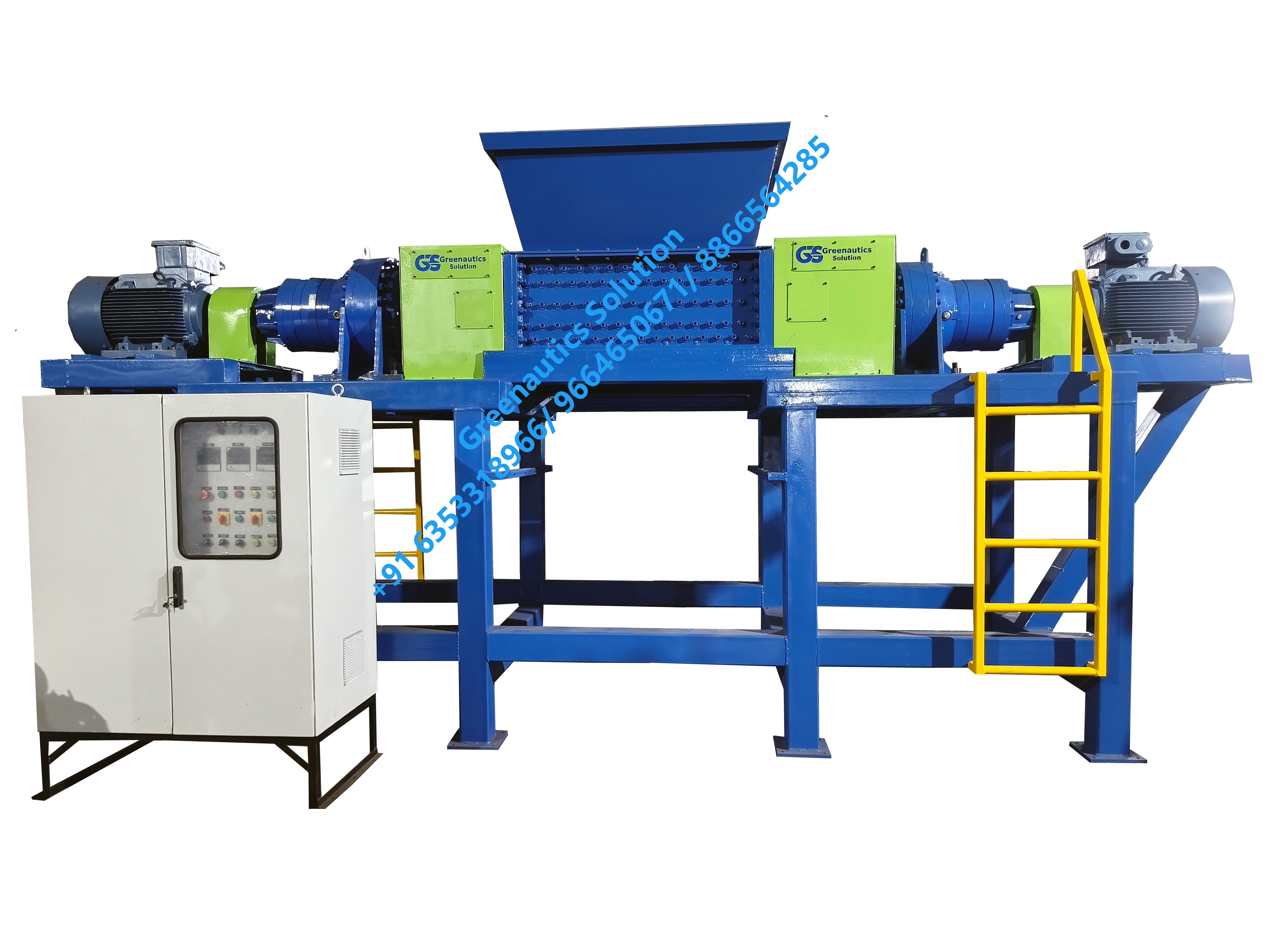 Refrigerator Waste Shredder Machine | E-Waste Shredding Equipment – Greenautics Solution