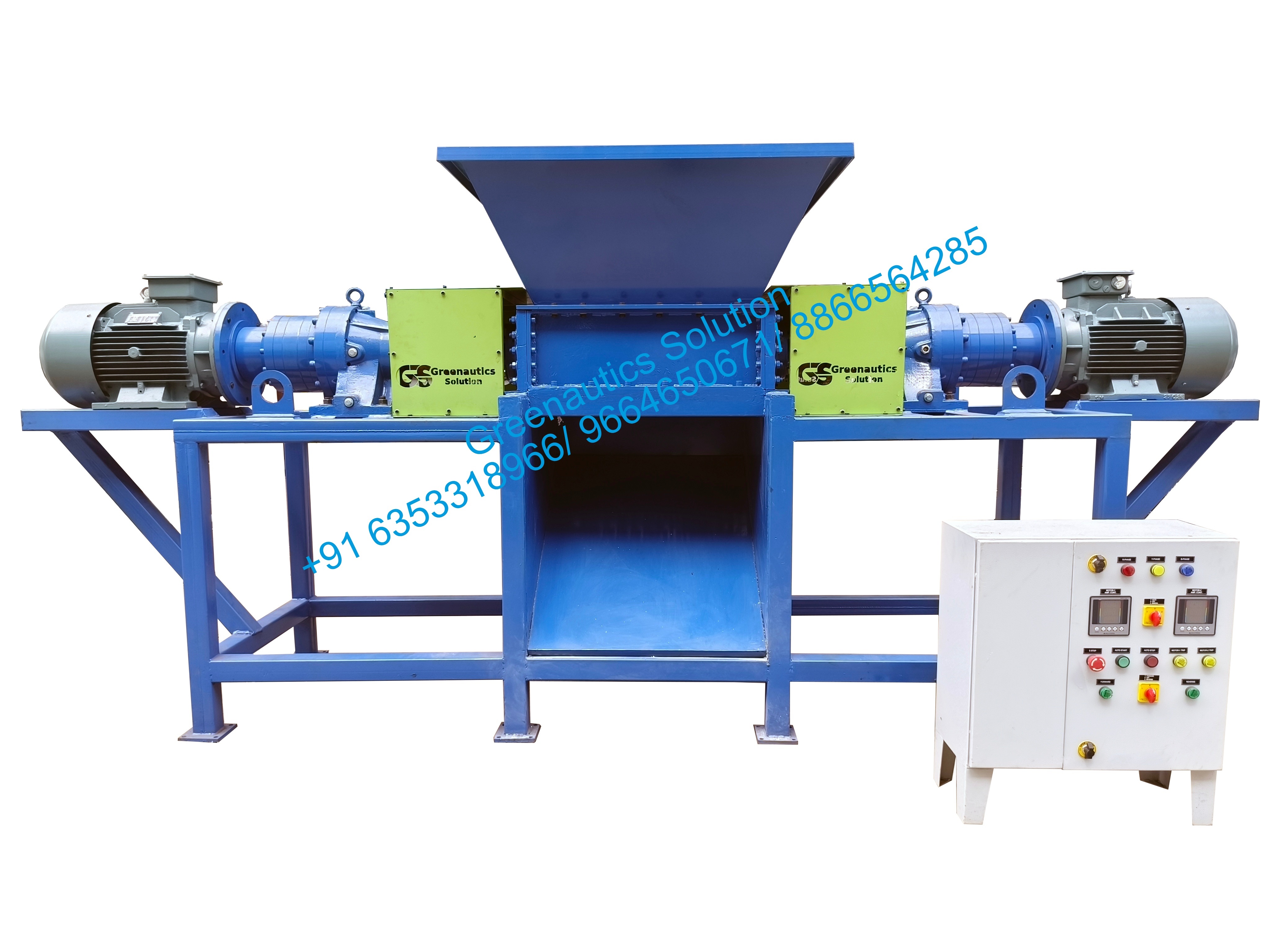 Jumbo Bag Shredder Machine | Industrial Bag Recycling Equipment – Greenautics Solution