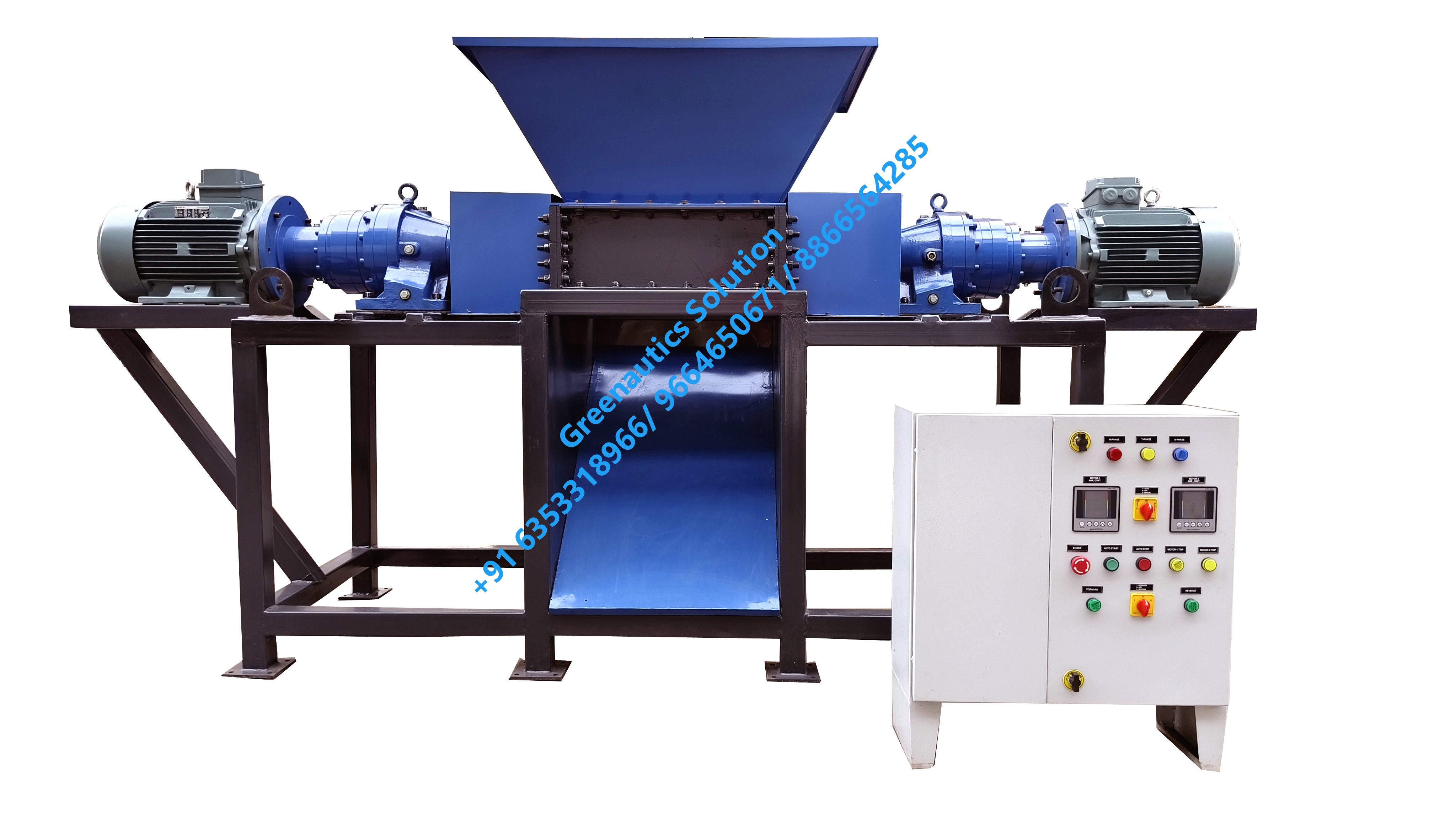 Raffia Bag Shredder Machine | Industrial Bag Recycling Equipment – Greenautics Solution