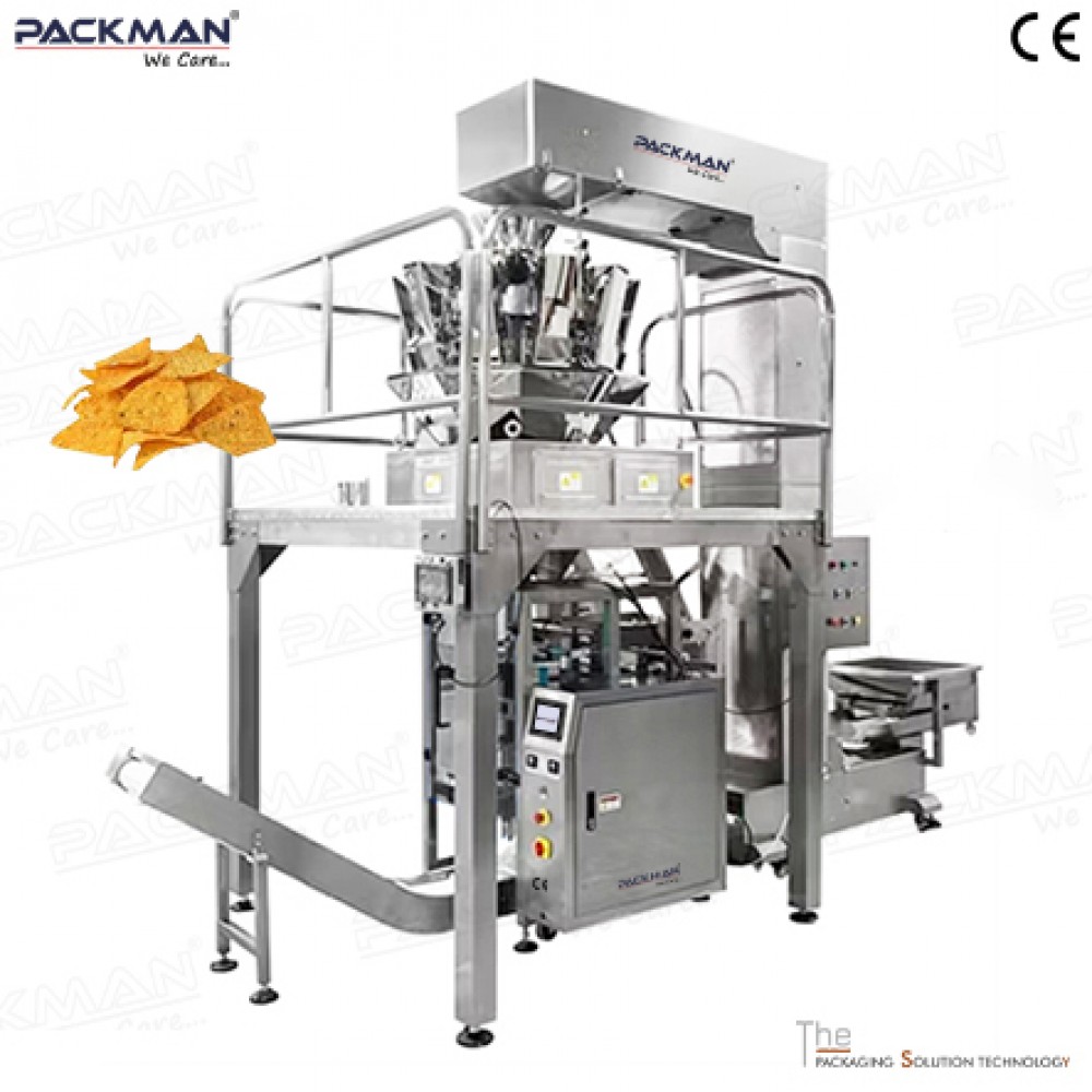 10 Head Nachos Pouch Packing Machine