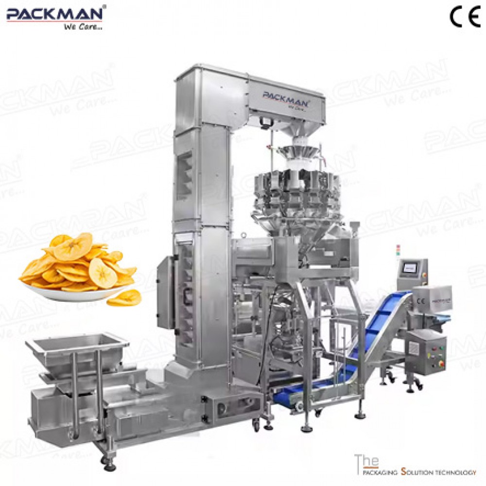 10 Head Snacks Pouch Packing Machine