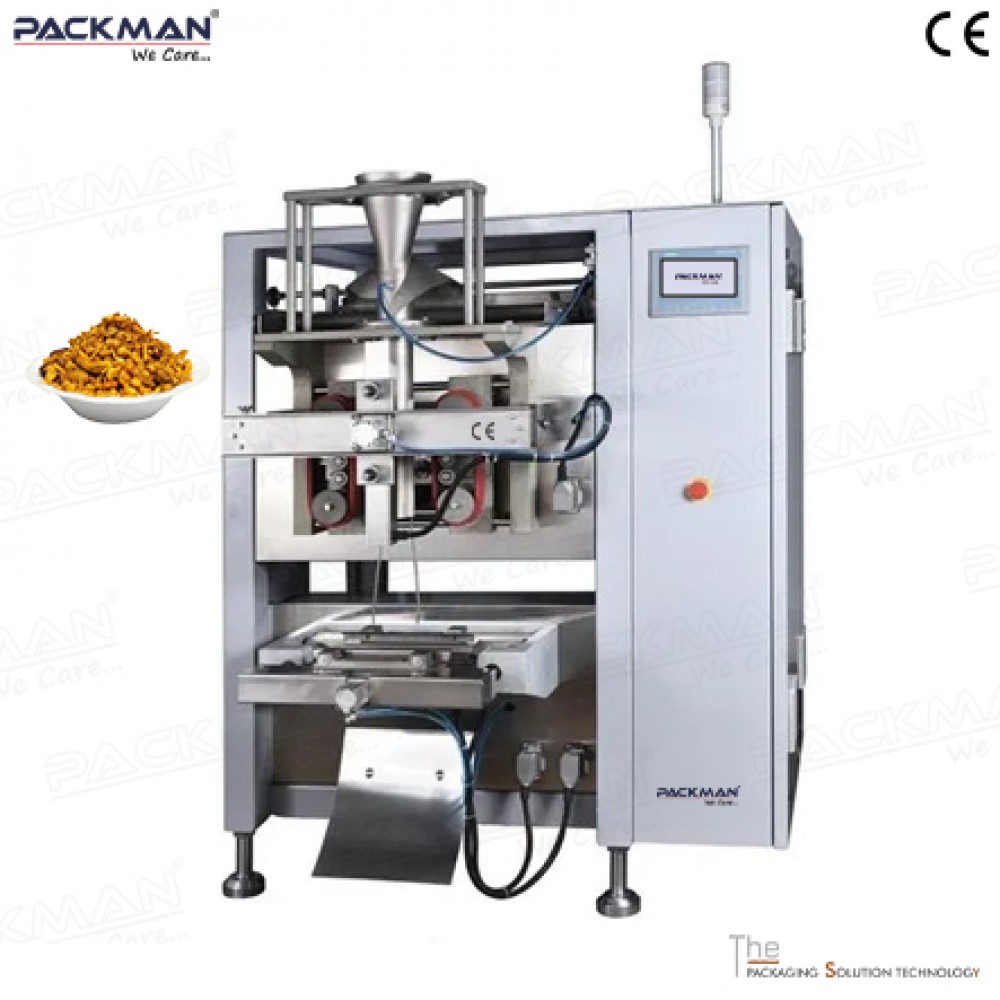2 Servo Based Namkeen Mixture , Poha Chivda, Cornflakes Chivda, Makai Chivda Pouch Packing Machine