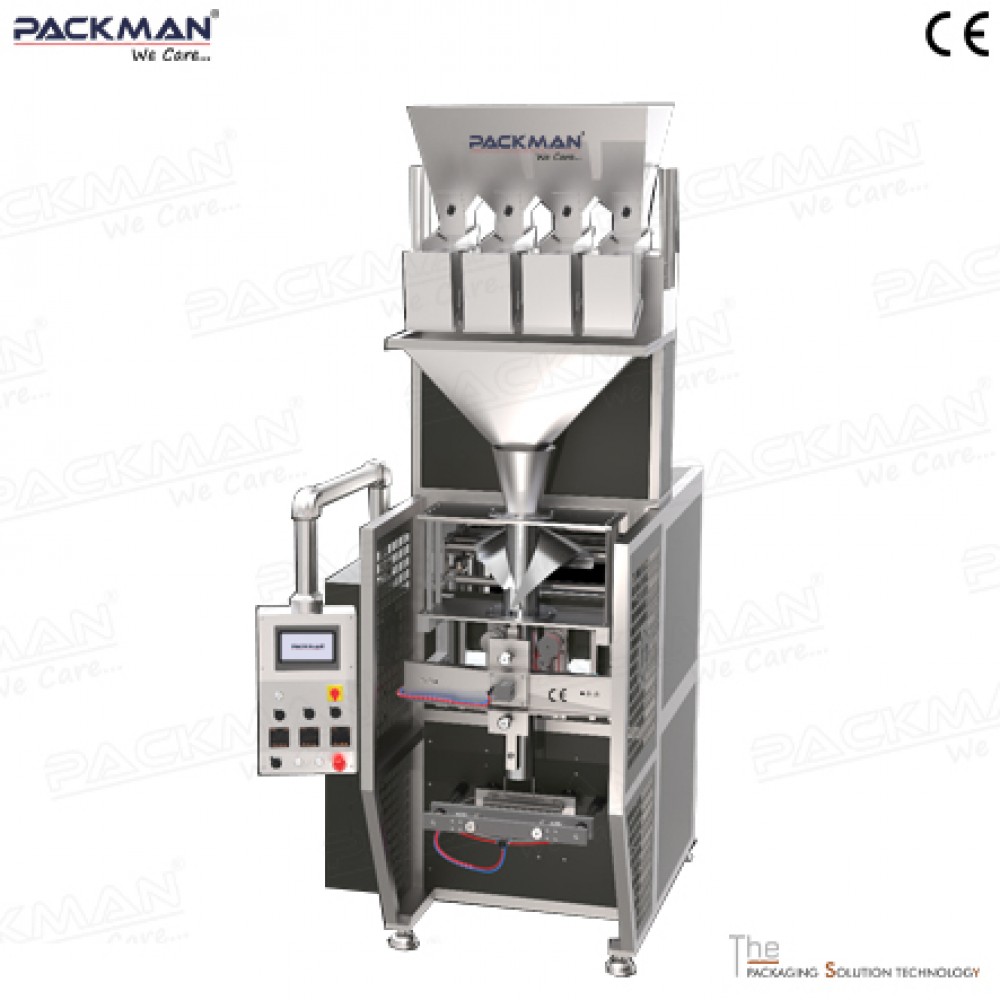 4 Head Snacks Pouch Packing Machine
