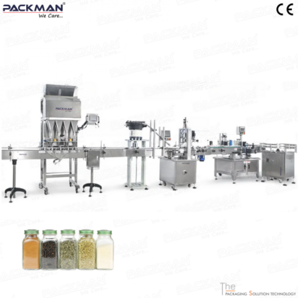 Nuts , Fertilizer And Granules Bottling Machine
