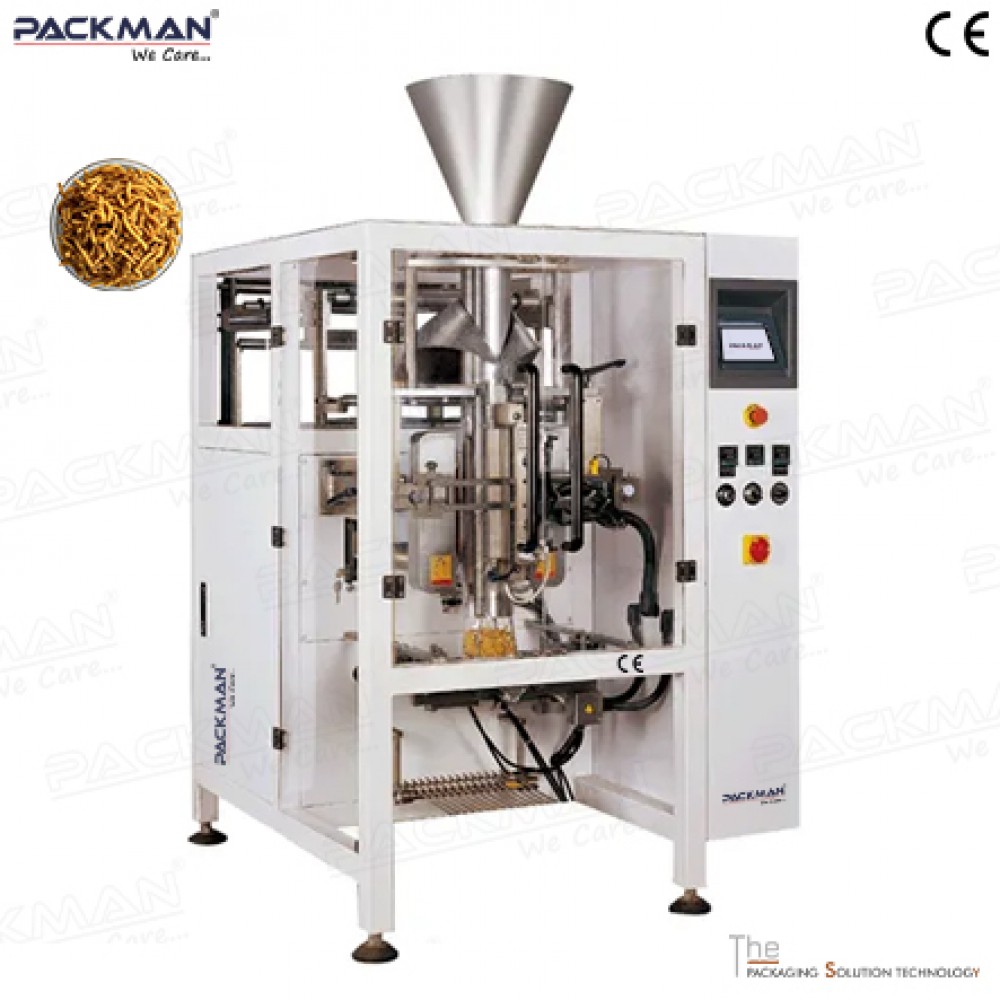 Advanced 4 Axis Servo Based Bagger And Multihead Weigher Namkeen Pouch Packing Machine