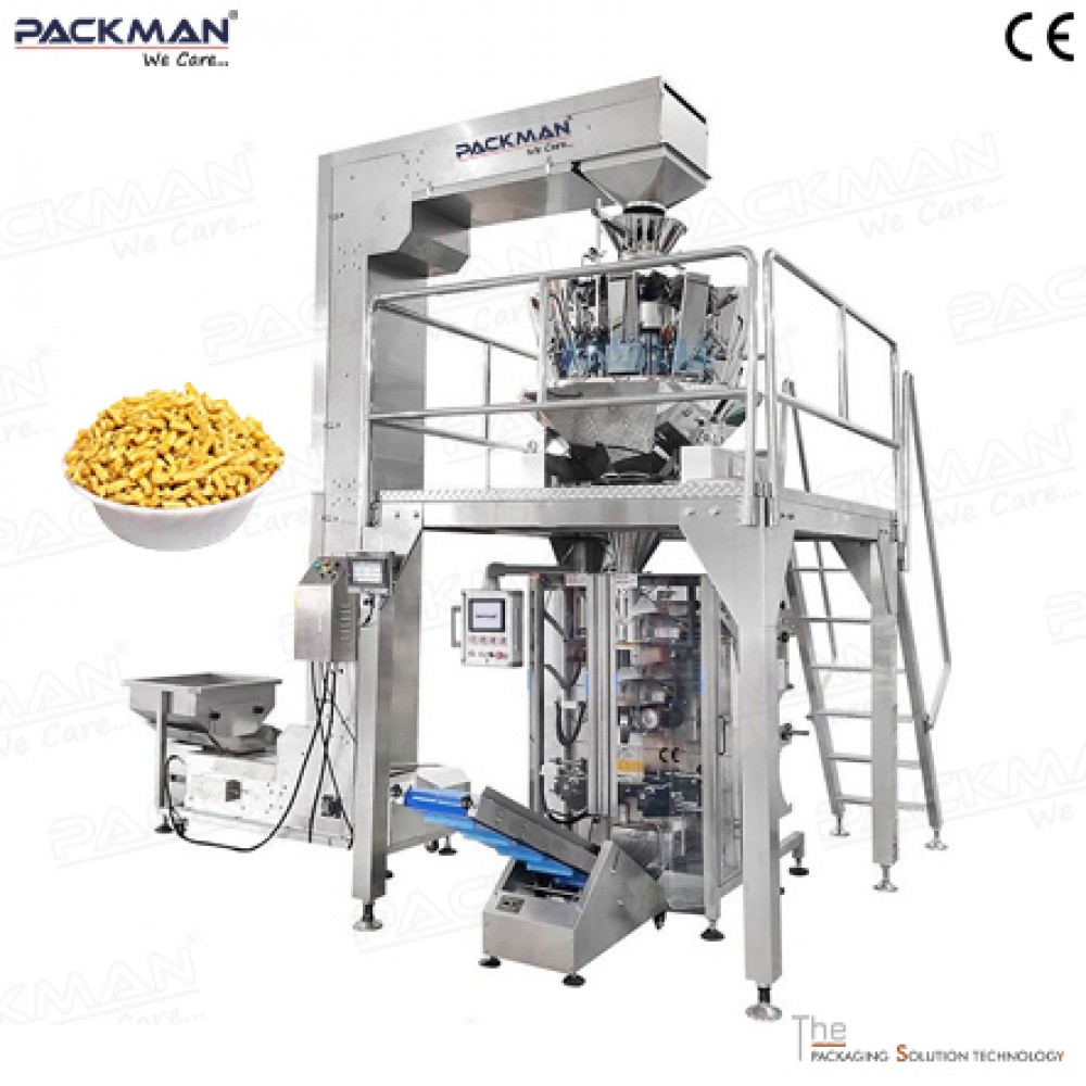 Automatic 14 Head Weigher Namkeen Pouch Packing Machine