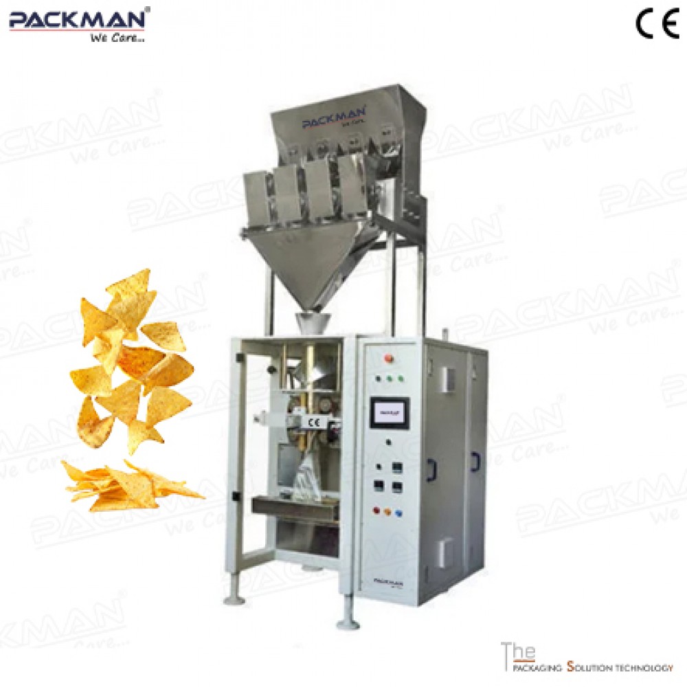 Automatic 4 Head Nachos Pouch Packing Machine