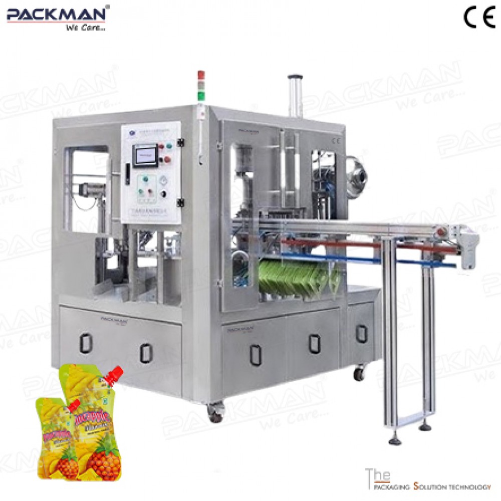 Automatic Juices Spout Pouch Packing Machine