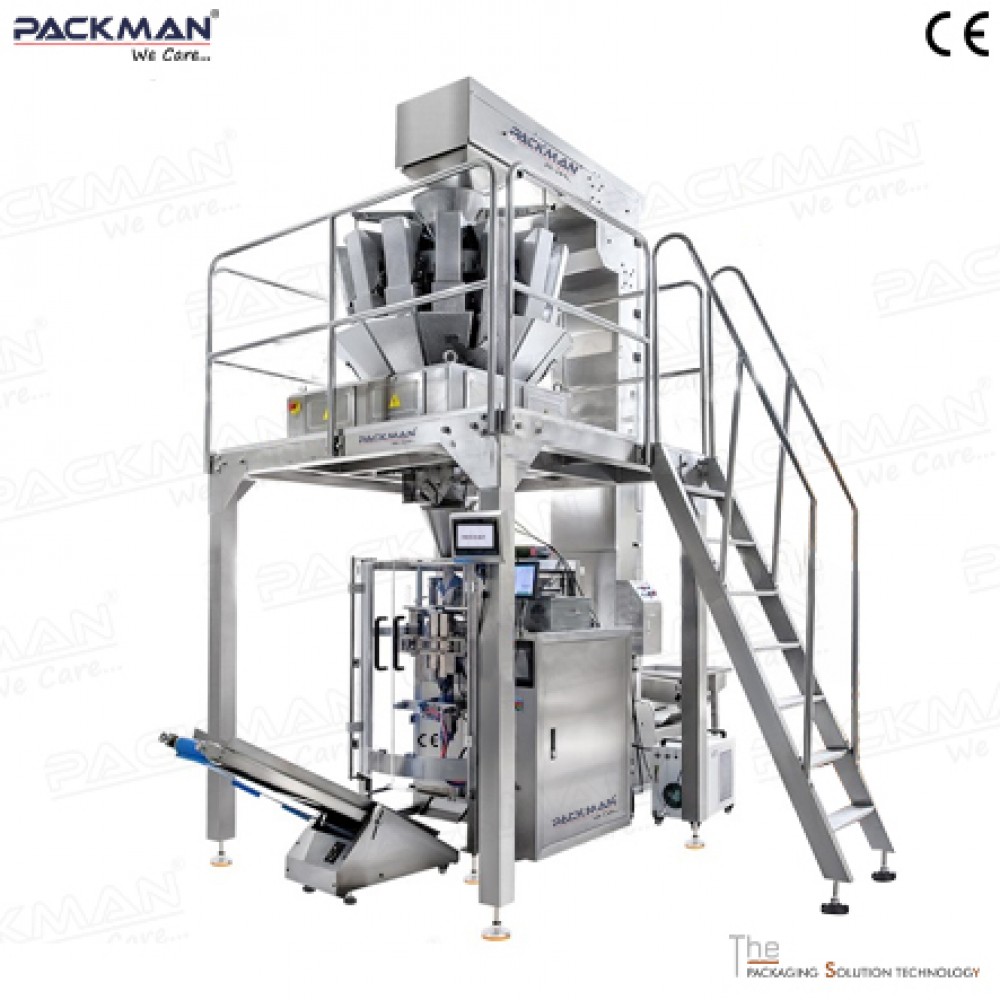 Automatic Multihead Murmura / Puffed Rice Pouch Packing Machine