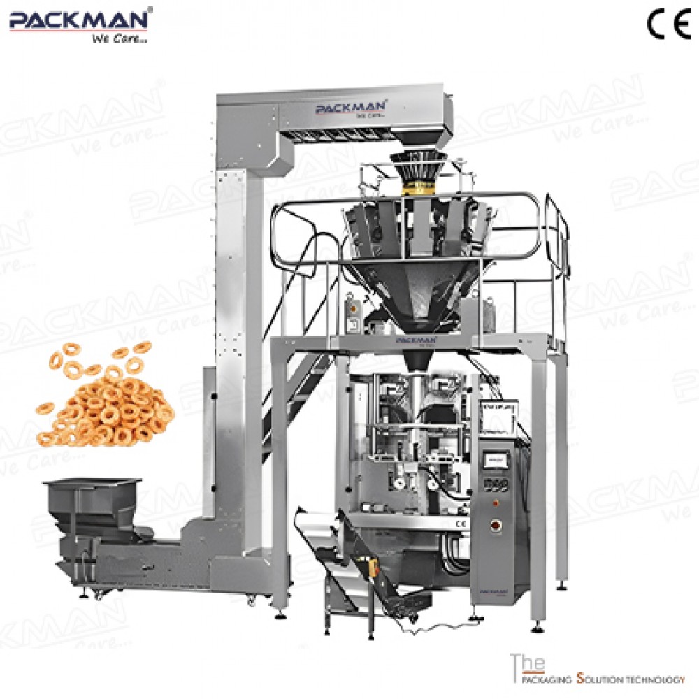 Collar Type 10 Head Namkeen And Fryms Pouch Packing Machine