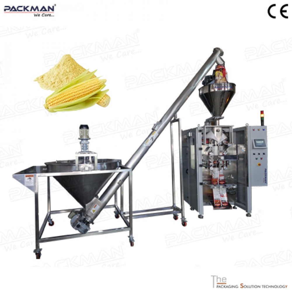 Corn Flour Pouch Packing