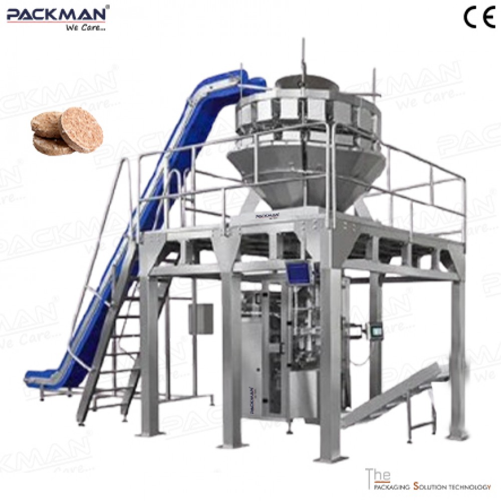 Frozen Nuggets & Patties Pouch Packing Machine