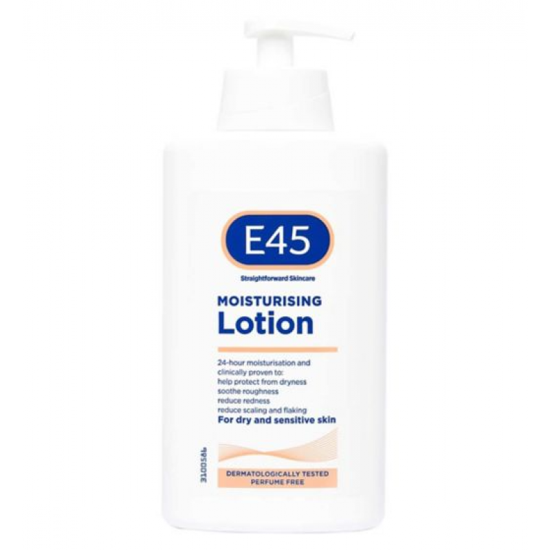 E45 MOISTURISING LOTION FOR DRY AND SENSITIVE SKIN 500ML Fast Track