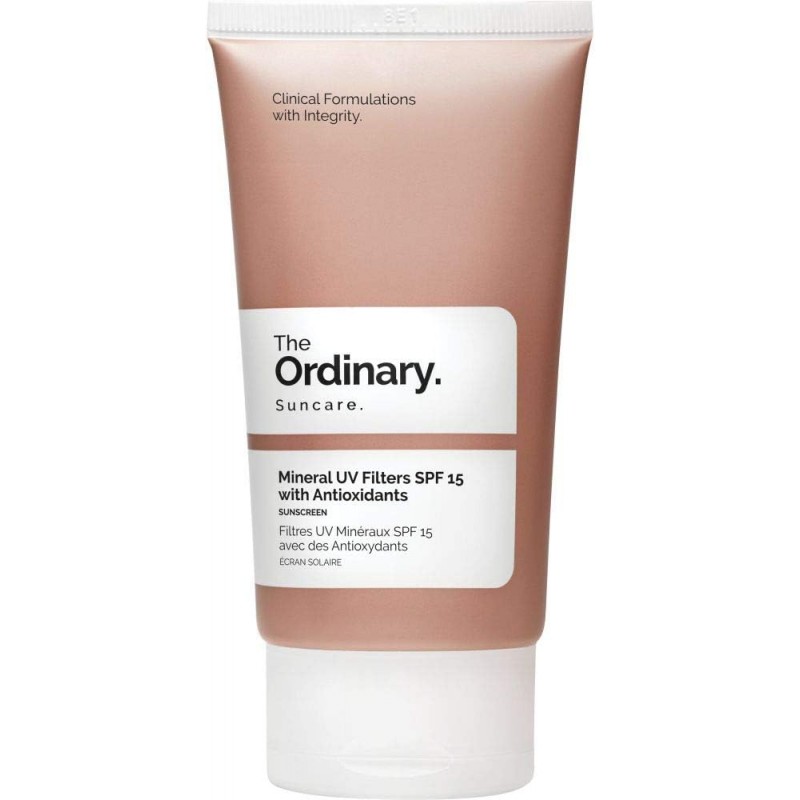 The Ordinary Mineral UV Filters SPF 15 With Antioxidants (50ml) - Fast ...