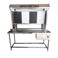 Online Visual Bottle Vial Inspection Table