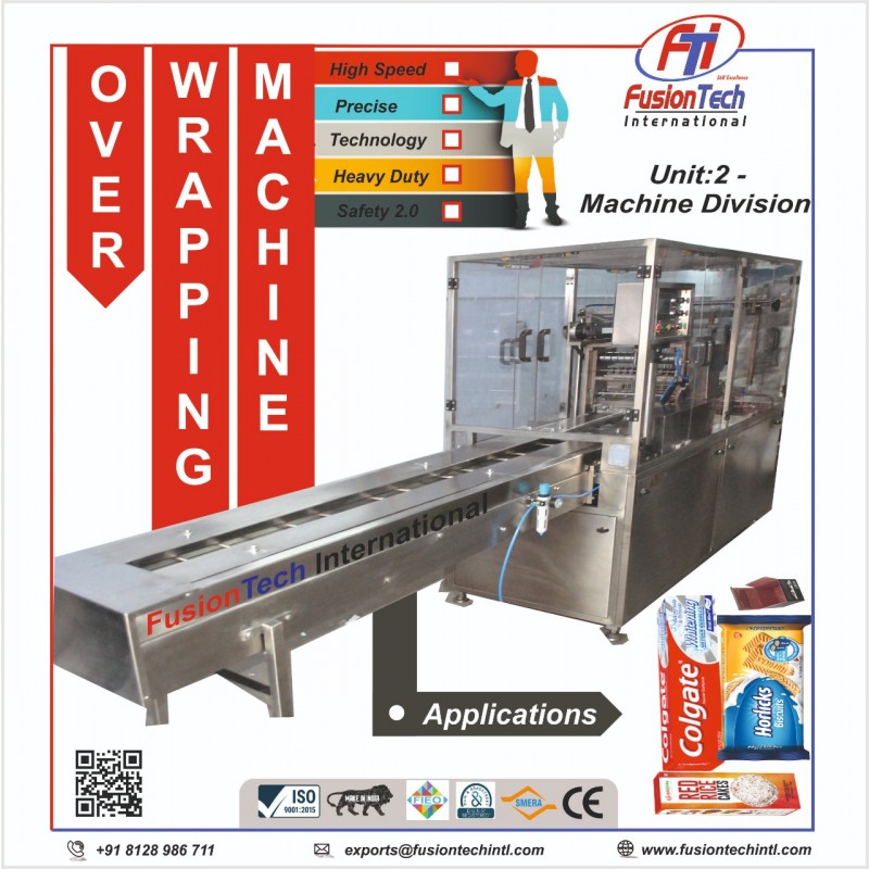 Dove Type Soap Over-Wrapping Machine