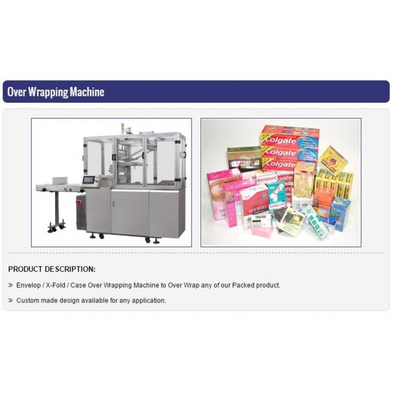 Over Wrapping Machine