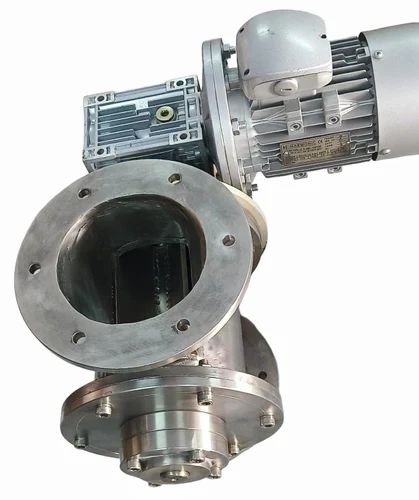 100 Mm SS Rotary Valve