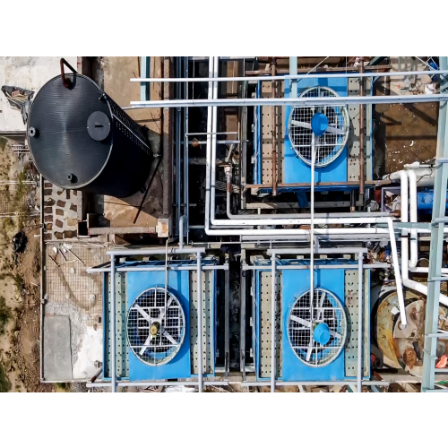 DOUBLE FLOW CROSS FLOW COOLING TOWER