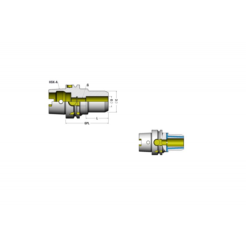 Hydrogrip Chucks Heavy Duty - HYDH (HSK)