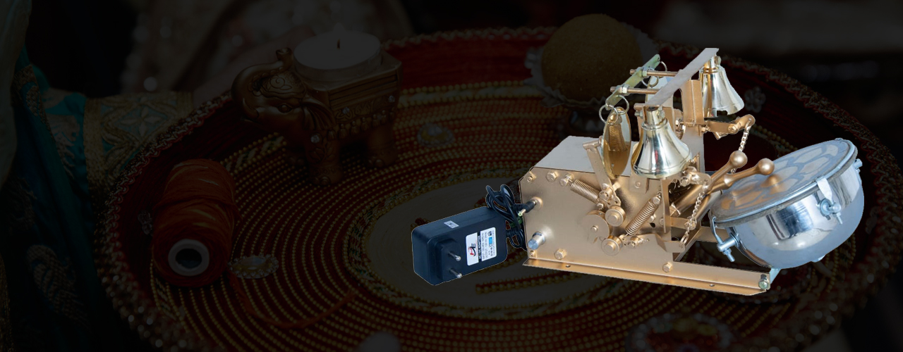 MINI AARTI MACHINE TRADITIONAL SOUND OF THE NAGADA EASY TO USE IN ANY ROOM HIGH-QUALITY SOUND CALM AND FOCUS DURING WORSHIP