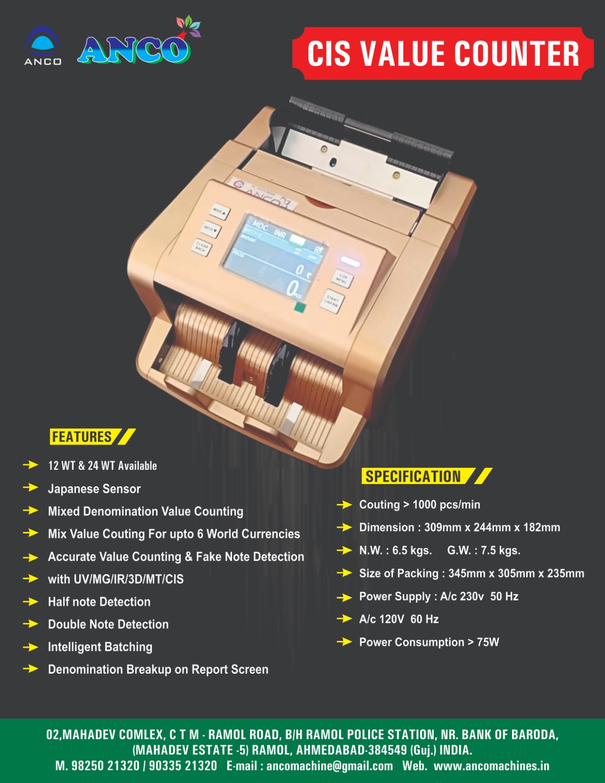 C I S VALUE COUNTING ( 12 WT)