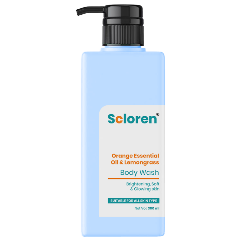 Orange Essential Oil & Lemongrass Aroma Morning Tonic Body Wash