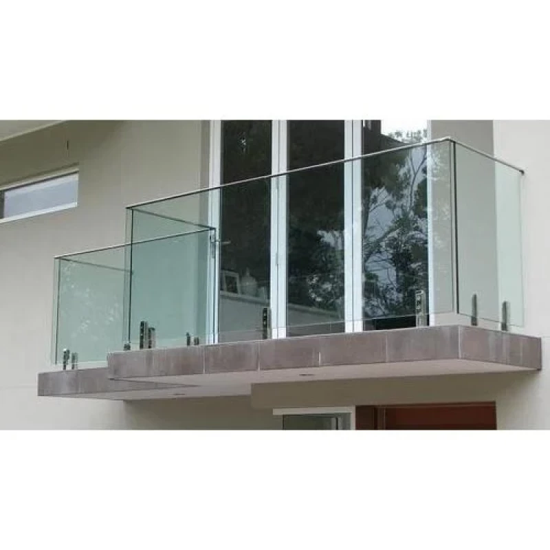 Elegant Bungalow Glass Railing by SMB Glass Atelier Ahmedabad