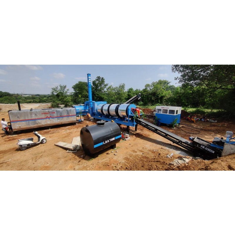 Asphalt Mobile Drum Mix Plant